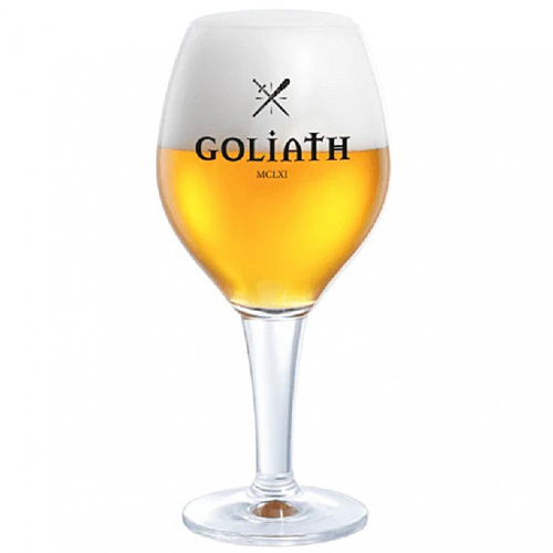 Пивной бокал Goliath с двумя рисками 330/500мл