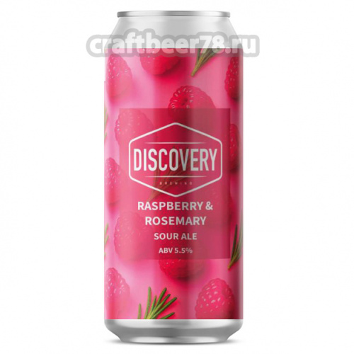 Raspberry & Rosemary от Discovery - Фруктовый кислый эль 0,45л.
