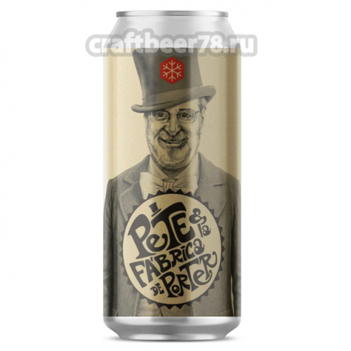 Pete Y La Fabrica De Porter - Fudre De Roble Austriaco от Granizo - Имперский портер 0,473л.