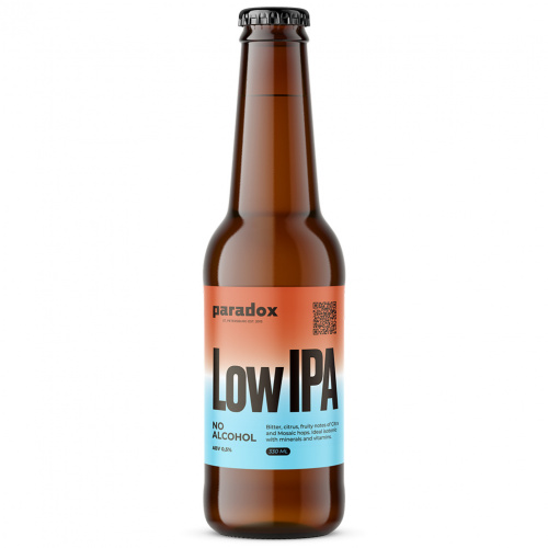 Low IPA от Paradox - Безалкогольный ИПА 0,33л.