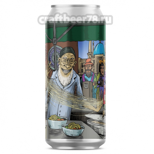 Уйгурский лагман с бараниной от HopHead - Гозе суп 0,45л.