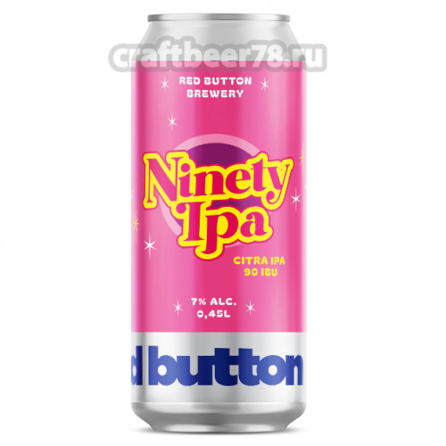 Ninety IPA (Citra) - Red Button