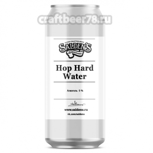 Hop Hard Water от Salden`s - Хард Зельцер 0,45л. Hop Hard Water от Salden`s - Хард Зельцер 0,45л.