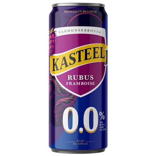 Kasteel Rubus Framboise 0.0 от Kasteel Brouwerij Vanhonsebrouck - Безалкогольный малиновый эль 0,33л.