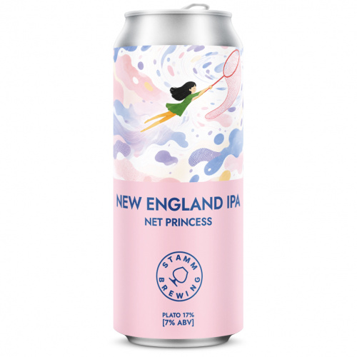 Net Princess от Stamm Brewing - ИПА в стиле Новой Англии 0,45л. Net Princess от Stamm Brewing - ИПА в стиле Новой Англии 0,45л.