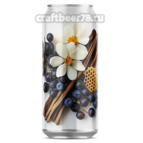 Ваниль с черникой и смородиной от MeadNight Meadery - Ягодная медовуха 0,45л. Ваниль с черникой и смородиной от MeadNight Meadery - Ягодная медовуха 0,45л.