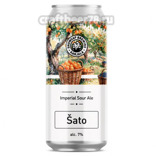 Šato от Snowcap Brewing - Фруктовый кислый эль 0,45л.