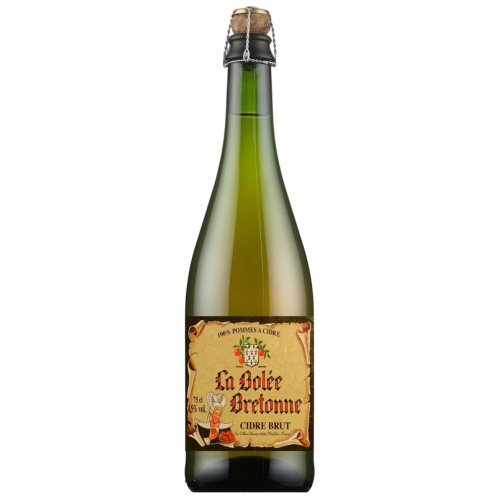 La Bolée Bretonne Cidre Brut от Val de Rance - Полусухой сидр 0,75л.