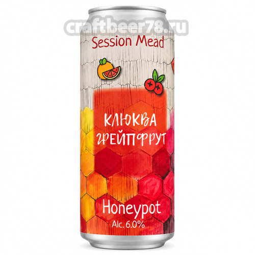 Одна Тонна - Honeypot: Клюква, Грейпфрут