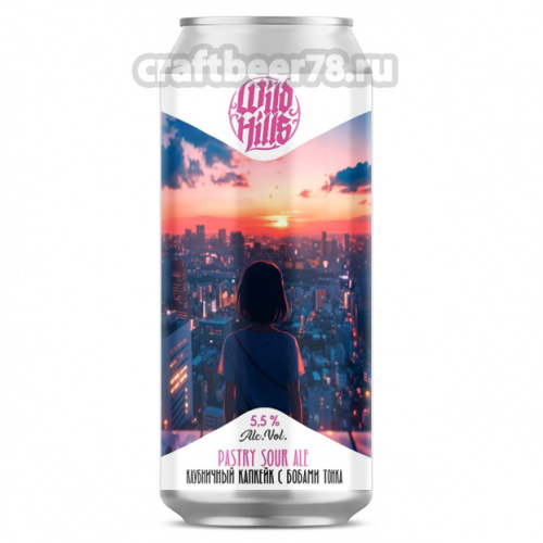 Warm Memories от Wild Hills - Десертный кислый эль (Pastry Sour Ale) 0,45л.