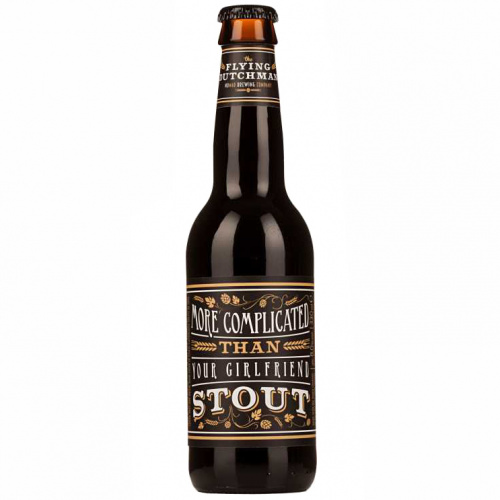 More Complicated Than Your Girlfriend Stout от The Flying Dutchman - Двойной стаут 0,33л.