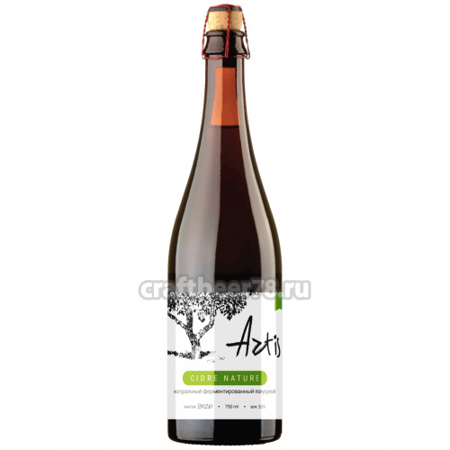 Cidre Nature Полусухой (2020) от Artis Cidre - Полусухой сидр 0,75л.