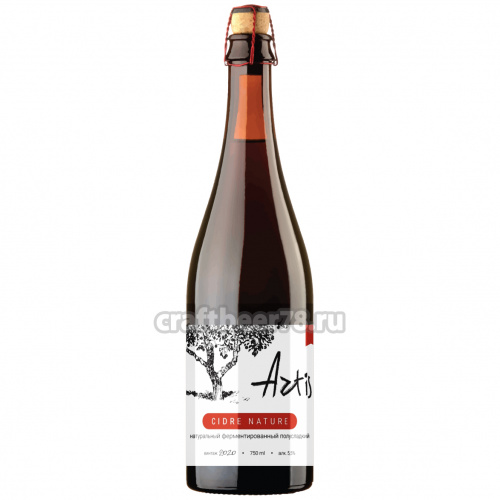 Cidre Nature Полусладкий (2020) от Artis Cidre - Полусладкий сидр 0,75л.