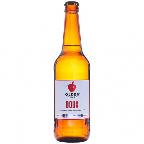 Doux от Olden Cider - Полусладкий сидр 0,45л.