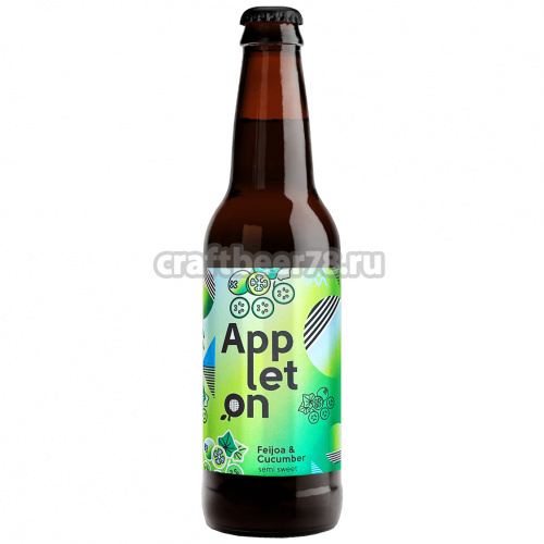 Feijoa + Cucumber Flavor от Appleton Ciders - Сидр полусладкий 0,5л.