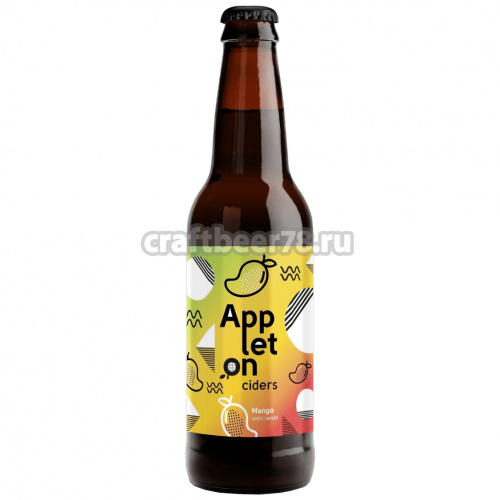 Mango от Appleton Ciders - Сидр полусладкий 0,5л.
