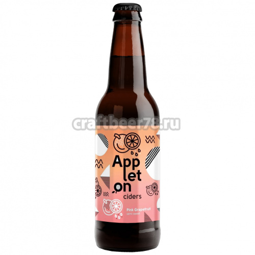 Pink Grapefruit от Appleton Ciders - Сидр полусладкий 0,5л.