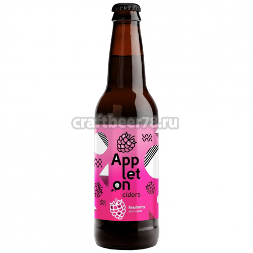 Raspberry от Appleton Ciders - Сидр полусладкий 0,5л.
