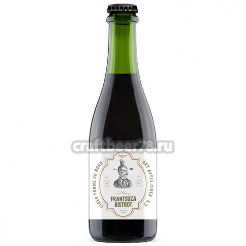 Pomme Du Nord. Vintage 2022. Collab. Frantsuza Bistrot от Токсовская Сидрерия - Сухой сидр 0,375л.